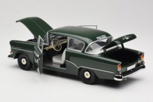 Opel Rekord P1 Polizei Minichamps 1:18 180043290 Metall - pilt 5/8