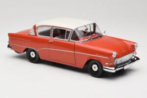 Opel Rekord P1 Punane Minichamps 1:18 180043201 Metall - pilt 6/8