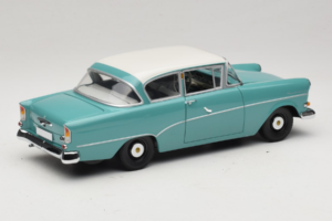 Opel Rekord P1 Türkiissinine Minichamps 1:18 180043200 Metall - pilt 3/8