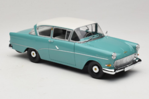 Opel Rekord P1 Türkiissinine Minichamps 1:18 180043200 Metall - pilt 6/8