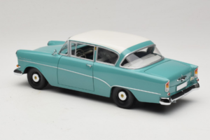 Opel Rekord P1 Türkiissinine Minichamps 1:18 180043200 Metall - pilt 7/8