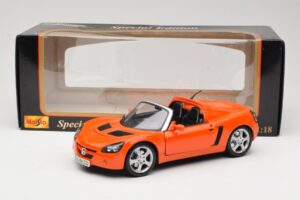 Opel Speedster Oranž Maisto 1:18 31615 Metall - pilt 8/8