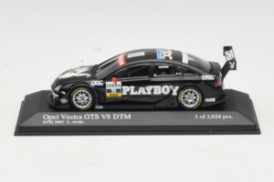 Opel Vectra GTS V8 #11 Playboy L. Aiello DTM 2005 Minichamps 1:43 436054611 Metall
