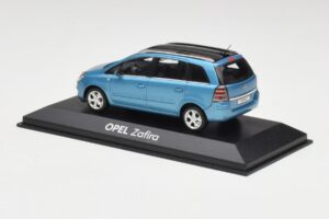 Opel Zafira A Star Sinine Minichamps 1:43 B24910027Z Metall - pilt 3/4