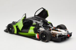 Pagani Huayra R Roheline LCD 1:18 LCD18012-GR Metall - pilt 5/8