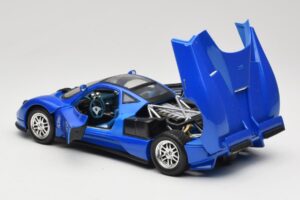 Pagani Zonda C12 Sinine Solido 1:18 8172 Metall - pilt 5/8