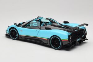 Pagani Zonda Uno Carbon Helesinine Almost Real 1:18 850630001 Metall - pilt 7/8