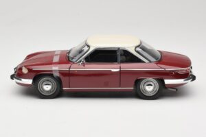 Panhard 24 CT Punane Solido 1:18 1832500 Metall - pilt 4/8