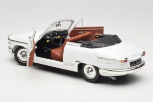 Panhard PL17 Kabriolett Valge Solido 1:18 8174 Metall - pilt 5/8