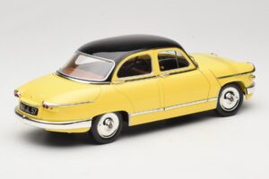 Panhard PL17 Kollane Solido 1:18 8173 Metall - pilt 3/8