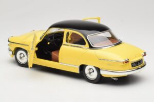 Panhard PL17 Kollane Solido 1:18 8173 Metall - pilt 5/8