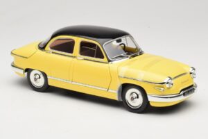 Panhard PL17 Kollane Solido 1:18 8173 Metall - pilt 6/8