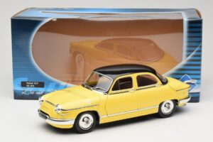 Panhard PL17 Kollane Solido 1:18 8173 Metall - pilt 8/8