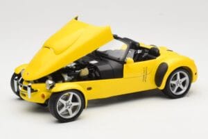 Panoz AIV Roadster Kollane AUTOart 1:18 78213 Metall - pilt 2/8