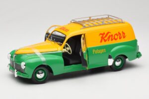 Peugeot 203 Break Tole Knorr Solido 1:18 8426 Metall - pilt 2/8