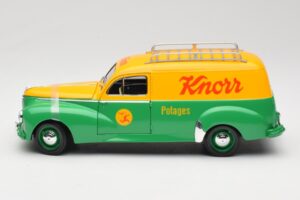 Peugeot 203 Break Tole Knorr Solido 1:18 8426 Metall - pilt 4/8