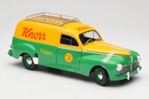 Peugeot 203 Break Tole Knorr Solido 1:18 8426 Metall - pilt 6/8