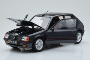 Peugeot 205 GTi 1.6 Graphite Hall Norev 1:18 184845 Metall - pilt 2/8