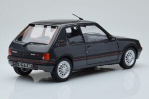 Peugeot 205 GTi 1.6 Graphite Hall Norev 1:18 184845 Metall - pilt 3/8