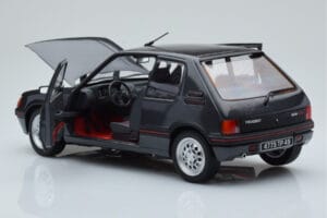 Peugeot 205 GTi 1.6 Graphite Hall Norev 1:18 184845 Metall - pilt 5/8