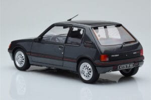 Peugeot 205 GTi 1.6 Graphite Hall Norev 1:18 184845 Metall - pilt 7/8
