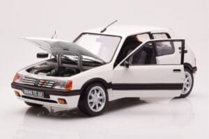Peugeot 205 GTi 1.9 Meije Valge Norev 1:18 184842 Metall - pilt 2/8