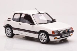 Peugeot 205 GTi 1.9 Meije Valge Norev 1:18 184842 Metall - pilt 6/8
