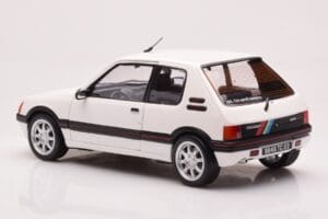 Peugeot 205 GTi 1.9 Meije Valge Norev 1:18 184842 Metall - pilt 7/8