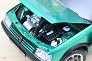 Peugeot 205 GTi Griffe Katuseaknaga Roheline Norev 1:18 184847 Metall - pilt 3/3