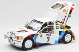 Peugeot 205 T16 #2 A. Vatanen / T. Harryman Rally Monte Carlo 1985 Norev 1:18 184864 Metall - pilt 2/8