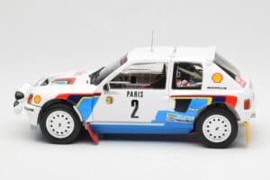 Peugeot 205 T16 #2 A. Vatanen / T. Harryman Rally Monte Carlo 1985 Norev 1:18 184864 Metall - pilt 4/8