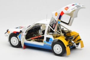 Peugeot 205 T16 #2 A. Vatanen / T. Harryman Rally Monte Carlo 1985 Norev 1:18 184864 Metall - pilt 5/8