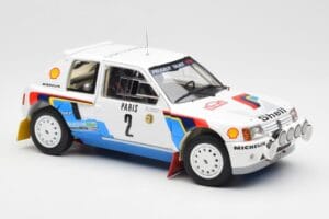 Peugeot 205 T16 #2 A. Vatanen / T. Harryman Rally Monte Carlo 1985 Norev 1:18 184864 Metall - pilt 6/8