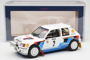 Peugeot 205 T16 #2 A. Vatanen / T. Harryman Rally Monte Carlo 1985 Norev 1:18 184864 Metall - pilt 8/8