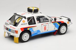 Peugeot 205 T16 Peugeot Talbot Sport T. Salonen / S. Harjanne Safari Rally 1985 Otto 1:18 OT1161 Vaik - pilt 2/6