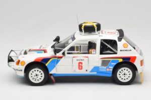 Peugeot 205 T16 Peugeot Talbot Sport T. Salonen / S. Harjanne Safari Rally 1985 Otto 1:18 OT1161 Vaik - pilt 3/6