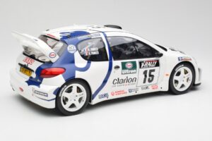 Peugeot 206 WRC G. Panizzi / H. Panizzi Tour de Corse 1999 Otto 1:12 G081 Vaik - pilt 2/6