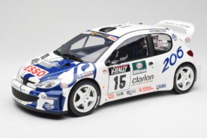Peugeot 206 WRC G. Panizzi / H. Panizzi Tour de Corse 1999 Otto 1:12 G081 Vaik