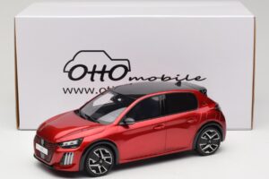 Peugeot 208 GT Hybrid Red Elixir Otto 1:18 OT1163 Vaik - pilt 6/6