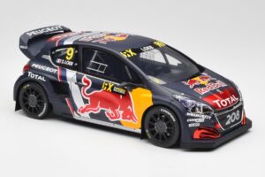 Peugeot 208 WRX #9 S. Loeb World RX of Belgium 2018 Otto 1:18 OT455 Vaik - pilt 4/6
