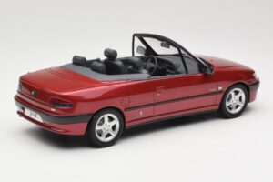 Peugeot 306 Kabriolett Punane Otto 1:18 OT042 Vaik - pilt 2/6