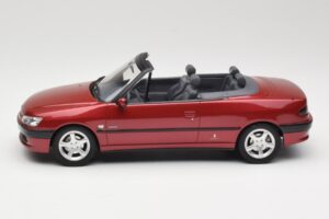 Peugeot 306 Kabriolett Punane Otto 1:18 OT042 Vaik - pilt 3/6