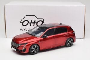 Peugeot 308 GT P5 Elixir Red Otto 1:18 OT1140 Vaik - pilt 6/6