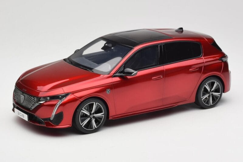 Peugeot 308 GT P5 Elixir Red Otto 1:18 OT1140 Vaik