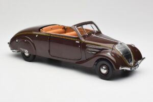 Peugeot 402 Eclipse Šokolaad Norev 1:18 184873 Metall - pilt 11/12