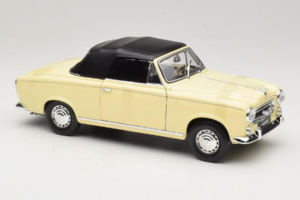 Peugeot 403 Kabriolett Beež Welly 1:18 12551HW Metall - pilt 4/6