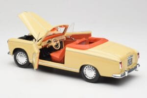 Peugeot 403 Kabriolett Liivakolane Solido 1:18 8165 Metall - pilt 5/8