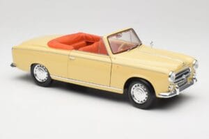Peugeot 403 Kabriolett Liivakolane Solido 1:18 8165 Metall - pilt 6/8