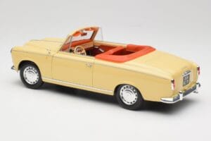 Peugeot 403 Kabriolett Liivakolane Solido 1:18 8165 Metall - pilt 7/8