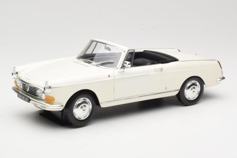 Peugeot 404 Kabriolett Valge Norev 1:18 184746 Metall